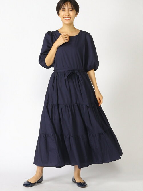 Banana Republic W ポプリン パフスリーブミディワンピース Rakuten Fashion 楽天ファッション 旧楽天ブランドアベニュー Da6956