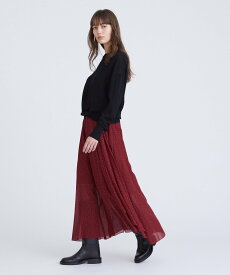 【SALE／55%OFF】HOUSE OF LOTUS ミックスドットスカート ハウス オブ ロータス スカート その他のスカート レッド ブラック【送料無料】