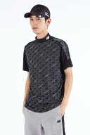 【SALE／60%OFF】New Balance Golf ドット千鳥格子 半袖 モックネック プルオーバー (MENS SPORT) ニュー…