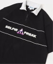 ハーフジップ ポロ 半袖 プルオーバー メンズ レディース ユニセックス ビックシルエット オーバーサイズ ティーシャツ