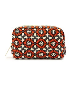SOULEIADO SOULEIAO コットンオックス ポーチ(M) トゥモローランド 財布・ポーチ・ケース ポーチ オレンジ