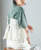 【SALE／60%OFF】SHIPS WOMEN ＜手洗い可能＞ジャカード キャミソール ブラウス シップス トップス キャ…