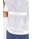 撥水 ダイヤ柄 シアーリップ フルジップ フーディー ベスト (WOMENS WORLD)