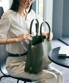 ROPE' 【E'POR】【WEB限定】Y BAG Medium+ /A4対応・通勤・26SS ロペ バッグ トートバッグ ベージュ ブラック グレー【送料無料】