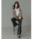 【ウォッシャブル・00サイズあり】コンフォートメルティ裏起毛パンツ