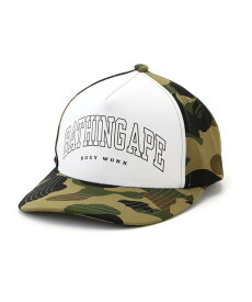 A BATHING APE 1ST CAMO CAP M ア ベイシング エイプ 帽子 キャップ グリーン イエロー【送料無料】