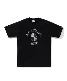 A BATHING APE (M)T-shirts ア ベイシング エイプ トップス カットソー・Tシャツ ブラック ホワイト【送料無料】