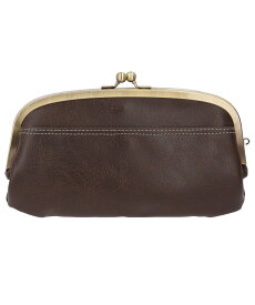 Lafiel Lafiel ラフィール ナチュラル合皮 がま口長財布 ローラ 財布・ポーチ・ケース 財布 ブラック ベージュ【送料無料】