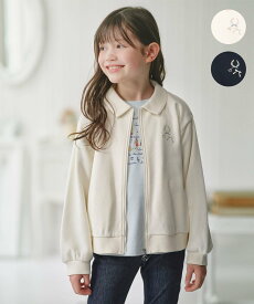 組曲 KIDS 【110-140cm】ラウンドカラージップアップパーカー クミキョク トップス パーカー・フーディー ネイビー【送料無料】