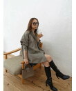 ボーイフレンドルーズシャツ