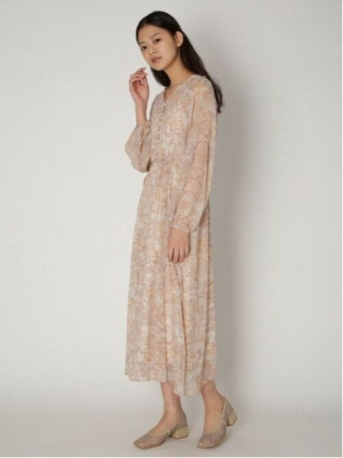 Lily Brown タイダイ柄ボリュームワンピース Rakuten Fashion 楽天ファッション 旧楽天ブランドアベニュー Ac60
