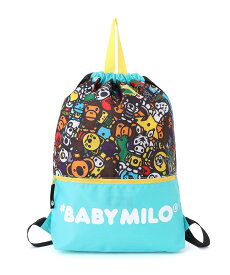 A BATHING APE MILO ALL SAFARI KNAPSACK ア ベイシング エイプ バッグ リュック・バックパック ブルー【送料無料】