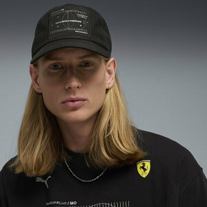 PUMA ���j�Z�b�N�X �t�F���[�� ���C�t�X�^�C�� �g���b�J�[ �L���b�v FERRARI LIFESTYLE TRUCKERCap �v�[�} �X�|�[�c�E�A�E�g�h�A�p�i ���̑��̃X�|�[�c�E�A�E�g�h�A�p�i �u���b�N�y���������z