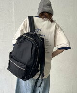 ikka 撥水ナイロン8ポケットリュック イッカ バッグ その他のバッグ ベージュ ブラウン グレー ブラック…