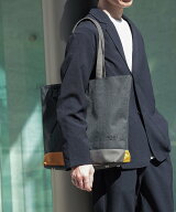 BEAMS HEART MEN BEAMS HEART｜ポリエステル 杢素材 コンビ トート バッグ メンズ ビジネス｜A4対応 大容…