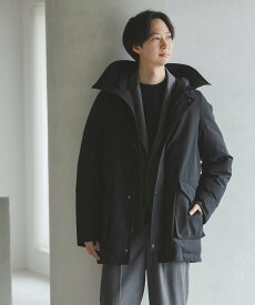 【SALE／20%OFF】NANO universe 「西川ダウン(R)」アークティックダウン ナノユニバース ジャケット・アウター ダウンジャケット・ダウンベスト ブラウン ブラック【送料無料】