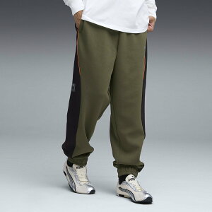 PUMA ユニセックス NEKO-san セラレーター パンツ プーマ パンツ ジャージ・スウェットパンツ グリーン【送料無料】