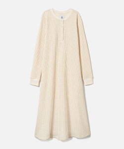 SEAGREEN (W)BIG WAFFLE HENRY NECK ONEPIECE �^�g���X�R���Z�v�g�X�g�A �����s�[�X�E�h���X �����s�[�X �z���C�g�y���������z