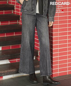 23�� L �yFUDGE�f��/������K�q���񒅗p/RED CARD TOKYO×23��z �Z���^�[�v���X �f�j�� ���C�h �p���c �j�W���E�T���N �p���c �W�[���Y�E�f�j���p���c �l�C�r�[ �u���[ �O���[ ���b�h�y���������z