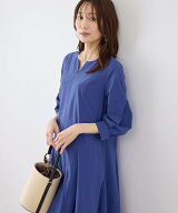 【SALE／50%OFF】ROPE' PICNIC 7分袖リラックスワンピース ロペピクニック ワンピース・ドレス ワンピー…