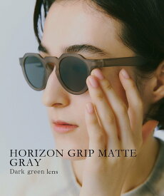 jugaad14 jugaad14/【HORIZON】GRIP MATTE grayフレーム サングラス セットアップセブン ファッション雑貨 サングラス グレー【送料無料】