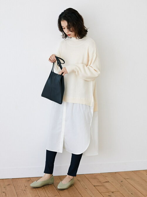 Green Parks ニット シャツドッキングワンピース Rakuten Fashion 楽天ファッション 旧楽天ブランドアベニュー By6962