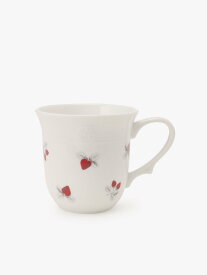 Afternoon Tea LIVING ストロベリーマグカップ/パラレル アフタヌーンティー・リビング 食器・調理器具・キッチン用品 その他の食器・調理器具・キッチン用品 ホワイト