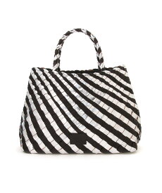 【SALE／20%OFF】Swaraj Swaraj/レザー・アシンメトリーメッシュTOTE スワラージ バッグ トートバッグ ゴールド シルバー ブラック ブラウン【送料無料】