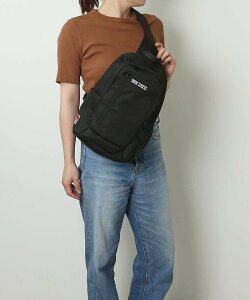 BEN DAVIS BEN DAVIS �x���f�C�r�X ONE SHOULDER BAG ���[�� �o�b�O �{�f�B�o�b�O�E�E�G�X�g�|�[�` �u���b�N�y���������z