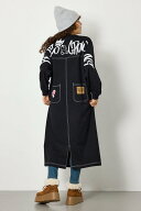RODEO CROWNS WIDE BOWL 【WEB限定】BRIDGE BEAR カラーステッチワンピース ロデオクラウンズワイドボウ…