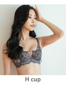 fran de lingerie GRACE Etoile�炭�炭�␳�O���[�X�G�g���[�� �u���W���[ �R�[�f�B�l�[�g H65-H85�J�b�v �t�����f�����W�F���[ �C���i�[�E���[���E�F�A �u���W���[ �O���[�� �O���[�y���������z