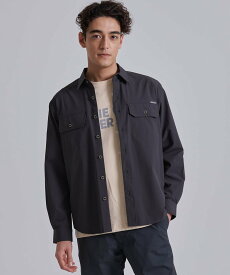 Eddie Bauer アトラス フレックスシャツ/ATLAS EXPLORATION FLEX SHIRT エディーバウアー トップス シャツ・ブラウス ブラック ブルー【送料無料】