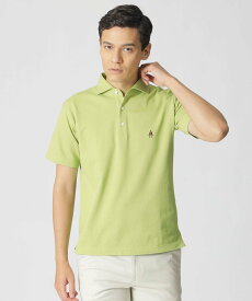 【SALE／30%OFF】Paul Stuart 鹿の子カッタウェイポロシャツ ポール・スチュアート トップス ポロシャツ レッド ブルー ネイビー ホワイト グリーン イエロー【送料無料】