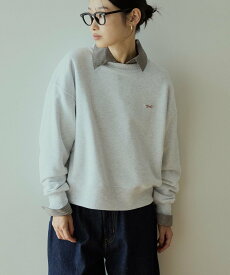 【SALE／25%OFF】AMERICAN HOLIC PENNEY'S スウェットプルオーバー アメリカンホリック トップス スウェット・トレーナー グレー カーキグリーン ネイビー