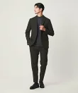 【WEB限定 WARDROBE SMART】LANATEC OX セットアップ/総裏ジャケット&イージーパンツ