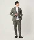 【WEB限定 WARDROBE SMART】LANATEC OX セットアップ/総裏ジャケット&イージーパンツ