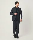 【WEB限定 WARDROBE SMART】LANATEC OX セットアップ/総裏ジャケット&イージーパンツ
