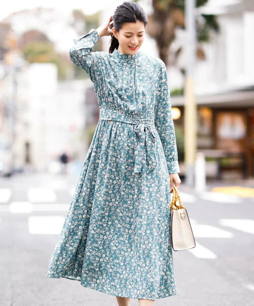 Ofuon スプリングフラワープリントワンピース Rakuten Fashion 楽天ファッション 旧楽天ブランドアベニュー Ab5964