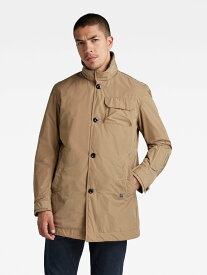 【SALE／50%OFF】G-Star RAW 【公式ショップ】Utility Tape Pdd Trench ジースターロゥ ジャケット・アウター トレンチコート ベージュ【送料無料】