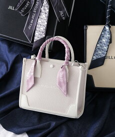 JILL by JILL STUART Link J スカーフトートバッグ 小 ジル バイ ジル スチュアート バッグ その他のバッグ ブラック ピンク ネイビー【送料無料】