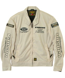Vanson Leathers MESH SWING-TOP JACKET �o���\�����U�[�Y �W���P�b�g�E�A�E�^�[ ���C�_�[�X�W���P�b�g �u���b�N �z���C�g�y���������z