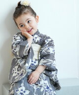 【SALE／30%OFF】utatane [utatane*Acka.]鮫小紋と菖蒲 navy 浴衣3set ウタタネ 着物・浴衣・和装小物 浴…