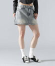 MAVYTH/メヴィス/RHINESTONE MINI SKIRT