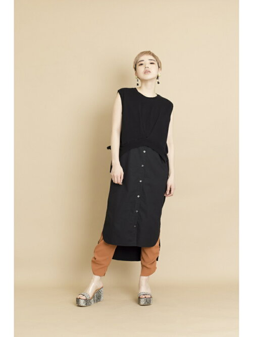 Osmosis レイヤードニットワンピース Rakuten Fashion 楽天ファッション 旧楽天ブランドアベニュー T Osmosis レイヤードニットワンピース Rakuten Fashion 楽天ファッション 旧楽天ブランドアベニュー T