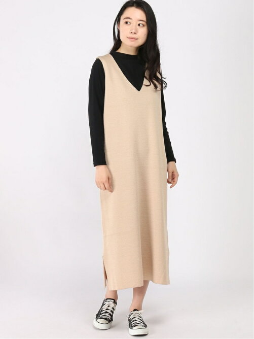 Te Chichi Lugnoncure インナーニットワンピースセット Rakuten