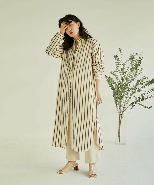 Doux Archives ストライプ比翼ロングワンピース Rakuten Fashion 楽天ファッション 旧楽天ブランドアベニュー Ce0966