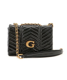 【SALE／50%OFF】GUESS (W)LOVIDE Mini Crossbody Flap ゲス バッグ ショルダーバッグ ブラック【送料無料】