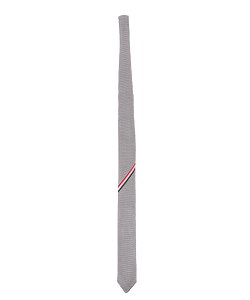 THOM BROWNE �������� DOUBLE FACE JACQUARD KNIT TIE �g���u���E�� �X�[�c�E�t�H�[�}�� �l�N�^�C�E���l�N�^�C �O���[�y���������z