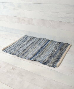 �ySALE�^40%OFF�zrealize select DENIM CHINDY RUG ���A���[ �C���e���A�E�����G�� �J�[�y�b�g�E���O�E�}�b�g