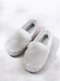 EMU Australia 【EMU Australia/エミュ オーストラリア】ムートンスリッポン Cairns Reverse Fur エミュ オーストラリア シューズ・靴 モカシン・デッキシューズ ブラウン グレー ブラック【送料無料】